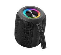 Sumvision Monic Wave Portable Bluetooth Speaker True Wireless Stereo Speakers 3D Sound Enhance RGB 21Hr 1800mAh Long Life Battery Bluetooth 5.3 USB C Fast Charge Drop Protect UK Design UK Tech Support