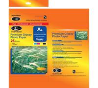 Sumvision Photo Picture Photographic Paper A4 180gm Glossy Photo Paper Premium Professional Gloss Finish Inkjet Printable Photo Paper 25 Sheet Pack