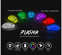 SUMVISION Plasma Gaming Mouse Fully Programmable Macros Editor Wired USB Metallic Electroplated Mirror Finish True RGB Japanese Omron Switches US Broadcom Sensor (UK DESIGN FREE UK TECH SUPPORT)