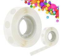 Sumwitum 300 PCS Balloon Glue Dots, Removable Balloon Sticky Spots, Double Sided Clear Tape, Extra strong Adhesive for Birthday Party Wedding Xmas Decor DIY Scrapbooking Arts & Crafts Glue(300 PCS)