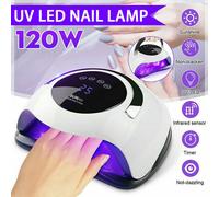 SUN 120W Nail Lamp LED UV Light Professional Dryer Gel Curing ArtTimer