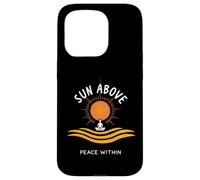 Sun Above Peace Within Yoga Calm Case for iPhone 15 Pro