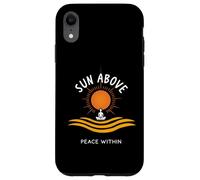 Sun Above Peace Within Yoga Calm Case for iPhone XR