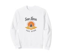 Sun Above Peace Within Yoga Calm Sweatshirt