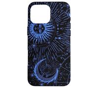 Sun Aesthetic Moon Astrology Stars Esoteric Case for iPhone 16 Pro Max