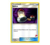 Sun and Moon (Base Set) 132/149 Switch (Charizard Symbol 40)
