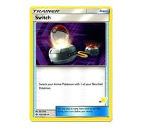 Sun and Moon (Base Set) 132/149 Switch (Pikachu Symbol 36)