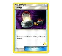 Sun and Moon (Base Set) 132/149 Switch (Pikachu Symbol 52)