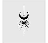 Sun And Moon Guiding Herbal Temporary Tattoo Sticker, Semi-permanent Non-reflective, Waterproof, Lasting 2 Weeks, Fake Tattoos