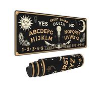 Sun and Moon Mystic Goth Witchy Mouse Pad Extended Large Gaming Mouse Pad XL Oversized Desk Pad Stitched Edges, 31.5 X 11.8 Inch