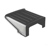 Sun and rain shield cover for security cameras made from ABS, fitting For Hikvision, For Nest, Ring, Dome models to protect cameras in all weather conditions (black)