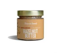Organic Crunchy Hazelnut Butter by Sun & Seed - 200g - Crunchy Nut Butter - Plant Based - High in Fibre - 100% Organic Hazelnuts - Palm Oil Free - Vegan Butter…