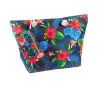 Sun and Surf Printed Beach Bag 60 x 40 x 20 cm N, Multicoloured