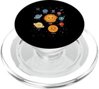 Sun And The Solar System Planets Outer Space Traveler PopSockets PopGrip for MagSafe