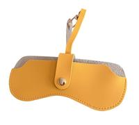 Sun Bag - Portable Slim Sunbags Holder Organizer, Portable Slim Sunbags, Wristbands with Carrying Bags, PU Leather Sleeve | Organizer, Turmeric, Consulte la descripción, See description