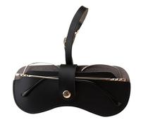 Sun Bag - Portable Slim Sunbags Holder Organizer, Portable Slim Sunbags, Wristbands with Carrying Bags, PU Leather Sleeve | Organizer, Quality Black, Consulte la descripción, See description