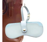 Sun Bag - Portable Slim Sunbags Holder Organizer, Portable Slim Sunbags, Wristbands with Carrying Bags, PU Leather Sleeve | Organizer, Lake Blue, Consulte la descripción, See description