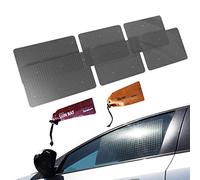 Sun Bat Static Cling Window Shade (6Pack)-The Only Certified Car Window Sun Shade for Baby Proven to Block 98.80% UVR Visible Car Seat Sun Protection Film