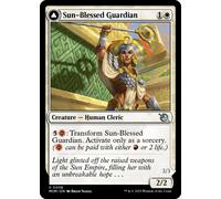 Sun-Blessed Guardian // Furnace-Blessed Conqueror (foil) | March of the Machine