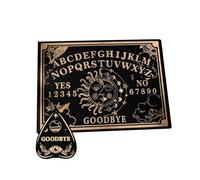 Sun Board - Mystical Style, Decorative, Symbolic & Handmade | Wooden Talking Divination Board with Letter Compass Planchette for Meditation Ritual Guide Spy Display