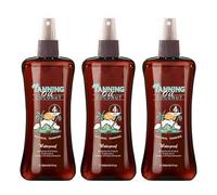 Sun Bronzing Fast Tanning Oil, Sun SPF 4 Bronzing Tanning Spray with Medium Protection, Tan Accelerator with Natural ngredients, Sunbed Tanning Accelerator (3 Pcs)