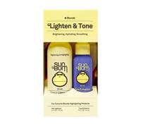 Sun Bum Lighten and Tone Kit | Blonde Hair Lightener and Tone Enhancer