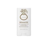 Sun Bum Mineral SPF 50 Face Stick Sunscreen | Water-Resistant Broad Spectrum Sunblock with Vitamin E | Hypoallergenic | Hawaii 104 Act Compliant (Octinoxate & Oxybenzone Free)| Travel Friendly 0.53 oz