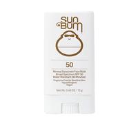 Sun Bum Mineral SPF 50 Face Stick Sunscreen | Water-Resistant Broad Spectrum Sunblock with Vitamin E | Hypoallergenic | Hawaii 104 Act Compliant (Octinoxate & Oxybenzone Free)| Travel Friendly 0.53 oz