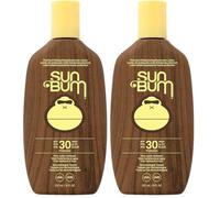 Sun Bum Original SPF 30 Sun Cream Lotion, Moisturizing Sunscreen with Vitamin E, Vegan and Reef Friendly, Broad Spectrum UVA/UVB Protection, 237ml (Pack of 2)