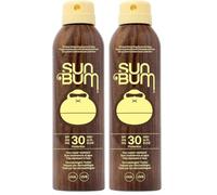 Sun Bum Original SPF 30 Sun Cream Spray, Moisturizing Sunscreen with Vitamin E, Vegan and Reef Friendly, Broad Spectrum UVA/UVB Protection, 200ml (Pack of 2)