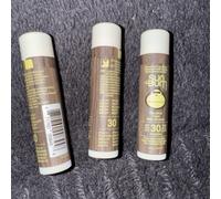 Sun Bum Original SPF 30 Sunscreen Lip Balm - Coconut X 3 New And Sealed