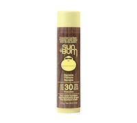 Sun Bum SPF 30 Banana Sunscreen Lip Balm, Vegan and Cruelty Free Broad Spectrum UVA/UVB Lip Care, Made with Aloe and Vitamin E for Moisturised Lips, 4.25g