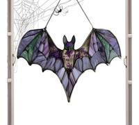 Sun Catcher Bat 2D Acrylic Halloween Decoration Ornament