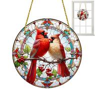 Sun Catcher Bird | Stained Acrylic Window Decor | Window Hangable Decoration, Stained Acrylic Sun Catcher Decoration for Home Decor
