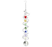 Sun Catcher Crystal, Crystal Rainbow Suncatcher, Hanging Sun Catcher, 31 mm Wind Chime, Sun Catcher for Chandelier Pendant, Window, Garden, Wedding Decor