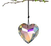 Sun Catcher Crystals - Light Catchers for, Rainbow Prism, Rainbow Crystal with Rope, Patio Rainbow Maker Pendant for Women Men Christmas Valentine's Day