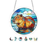 Sun Catcher Decoration,2D Acrylic Decorative Holidays Props | Wall Puzzle Suncatcher Ornament | For Indoor Outdoor Windowsills Tree Holidays Parties Bedroom Living Room Balcony Garden