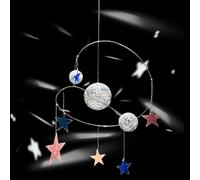 Sun Catcher Spinner, Spiral Hanging Ornament, Disco Crystal Mobile, Rainbow Window Prism, Decorative Patio Bedroom Balcony Living Room Study Art Light Reflector Home Decor Offer 22x22x8.5cm
