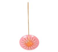 Sun Celestial Incense Holder: Celestial Dreams Stand with Sun and Moon Motif - Tarot Card Inspired Modern Ceramic Dish for Aromatherapy