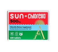 Sun Chlorella, Sun Chlorella A, 500 mg, 600 Tablets