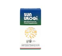 Sun Chlorella Sun Ukogi Eleuthero Root 200 mg - Natural Adaptogen Well Being & Endurance Supplement - Non-GMO - 240 Tablets, 8g