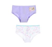 Sun-City Barbie - Set of 2 Cotton Briefs for Girls and Girls (IT, age, 4 Years, 5 Years, Regular, Purple)