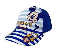 SUN CITY Disney Mickey And Friends Mickey Mouse Pluto and Donald Duck Hat Summer Hat for Babies Adjustable Kids 48cm Light Blue