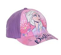 Sun City Elsa Frozen Baseball Cap, Purple, 54