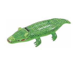 Sun Club Inflatable Crocodile Rider Pool Float with Grip Handles - 56 x 26 in