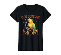Sun Conure Mom Value Graphic T-Shirt, Women, Black, M
