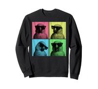 Sun Conure Pop Art Funny Sun Conure Parrot Lover Photo Booth Sweatshirt