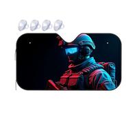 Sun Cover For Car Windshield Future Warriors Are Equipped With Night Vision Goggles And Tactical Vests Car Windshield Sunshade Sunshade Triangle Sun Shade(70x130cm)