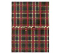 Sun Cover for Stroller UV Protection Bug Net Cover Travel Accessories Buffalo Plaid Black Yellow Red