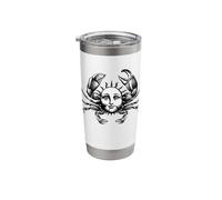 Sun Crab Cancer Zodiac Stainless Steel Insulated Tumbler